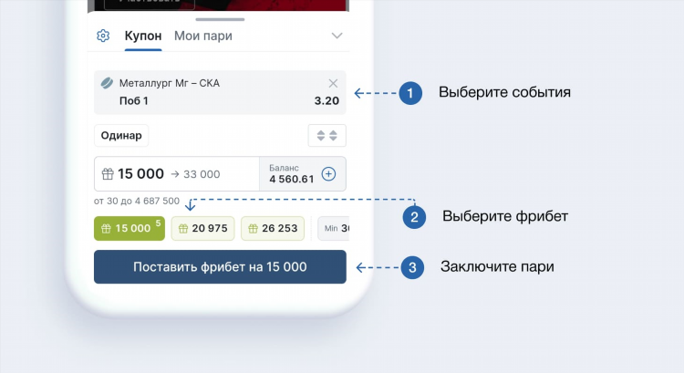 Лучший фрибет за регистрацию