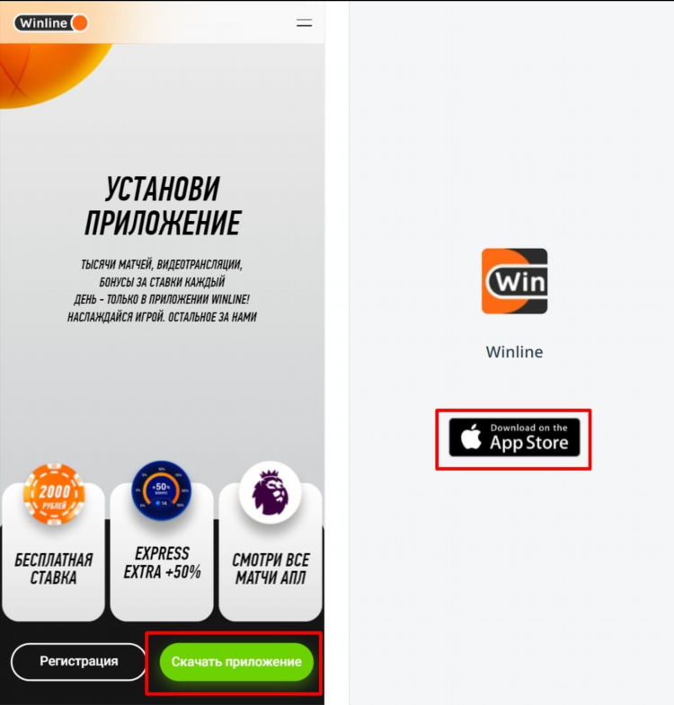 Скачать winline ставки